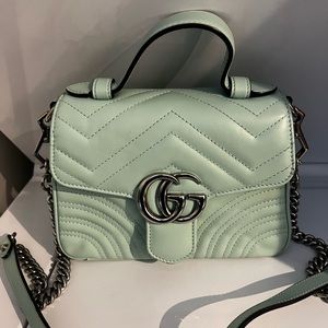 Gucci Marmont Mini Top Handle Bag